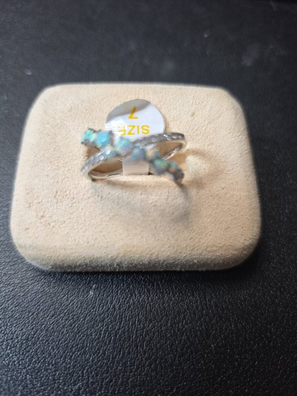 Bomb Party RBP5665 A Moment In The Stars Sterling Club Pale Green OPAL SZ 7
